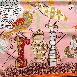 Silk scarf